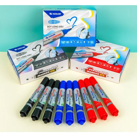 Bút lông dầu 2 đầu Thiên Long PM-09
