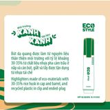 Bút dạ quang HL-015/ECO Vàng Pastel