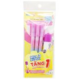 Vỉ 3 bút GEL 0.5mm tặng 1 keo dán