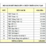 Sách bài tập - Bộ sách bài tập lớp 1 - Chân Trời Sáng Tạo - Bộ 11 cuốn