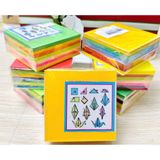 Giấy xếp hạc Origami nhiều màu