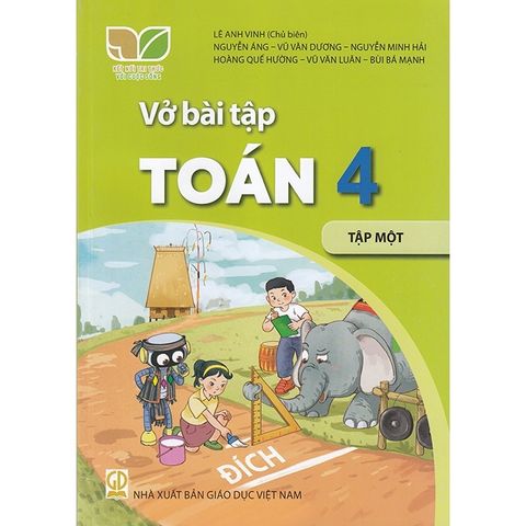 Sách bài tập - Toán 4 tập 1 – Kết nối tri thức với cuộc sống