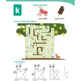 Sách mầm non - Làm quen với chữ cái (dành cho trẻ 5 - 6 tuổi) - Tập 2