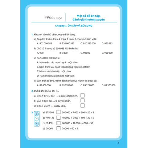 Sách tham khảo - Ôn tập, đánh giá định kì môn Toán lớp 5 tập một (Bộ sách Chân trời sáng tạo)