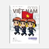Tập học sinh - Vở 4 ô ly vuông Tự hào Việt Nam 96 trang ĐL100