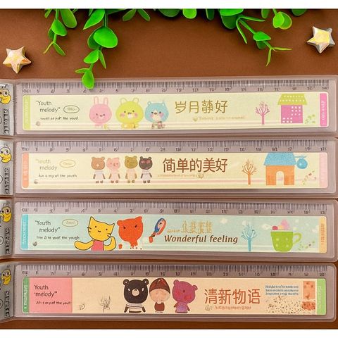 Thước hình 18cm dày 838