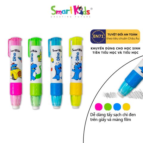 Gôm bấm màu Dino ER13 màu ngẫu nhiên