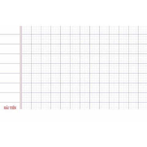 Tập măng non Hải Tiến 4 ô ly vuông 96 trang