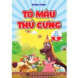 Sách thiếu nhi - Tô màu thú cưng dành cho bé mẫu giáo