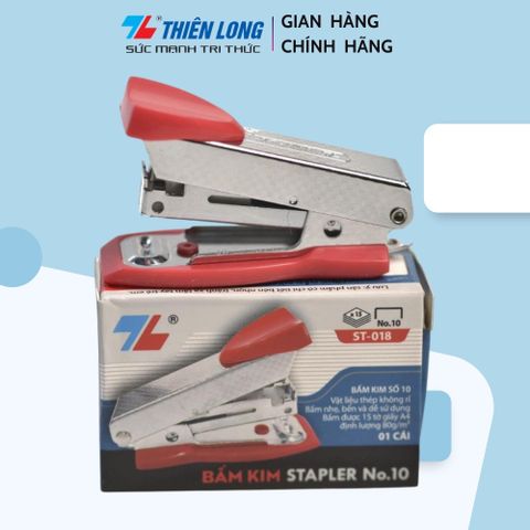 Bấm kim số 10 Thiên Long ST-018 - Màu giao ngẫu nhiên