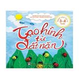 Sách mầm non - Tạo hình từ đất nặn (dành cho trẻ 3-4 tuổi) - tập 1