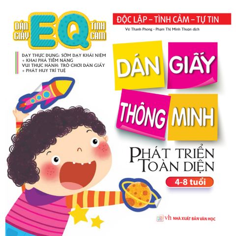 Sách thiếu nhi - Dán giấy EQ tình cảm - Độc lập - Tình cảm - Tự tin