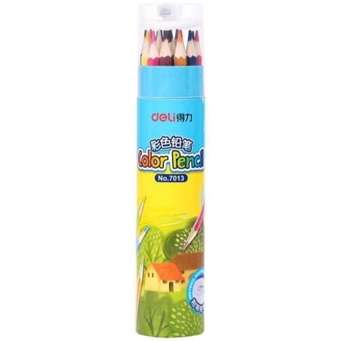 Bút chì màu Deli 18 màu 7013