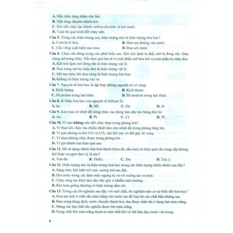 Sách tham khảo - Bài tập phát triển năng lực môn Khoa học tự nhiên 8 (Theo chương trình GDPT mới)