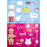 Sách thiếu nhi - My first book stickers - Cuốn sách đầu tiên của tôi dán hình thông minh - Nghề nghiệp
