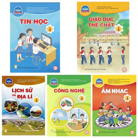 Sách giáo khoa - Bộ sách giáo khoa lớp 4 (Bản 1) - Chân Trời Sáng Tạo (13 tựa)