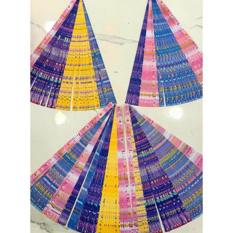 Giấy xếp sao hoạt hình nhiều mẫu