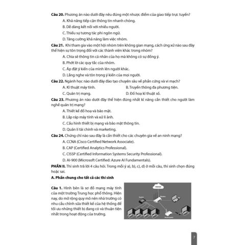 Sách tham khảo - Đề ôn thi tốt nghiệp THPT môn Tin học (Biên soạn theo CT GDPT 2018)