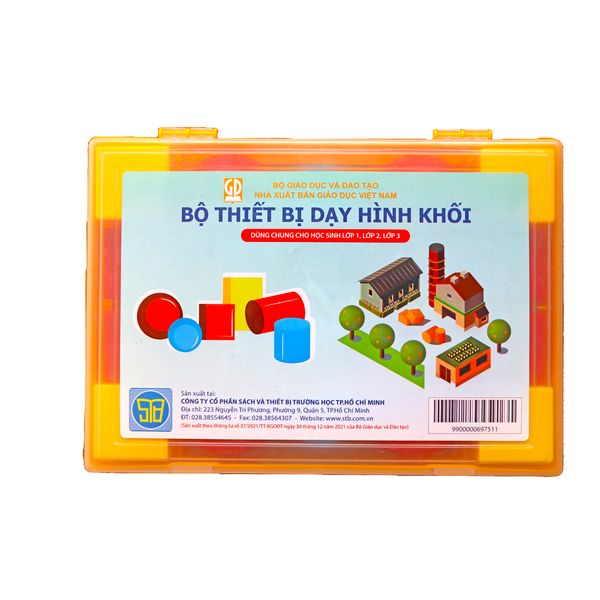 Bộ Thiết Bị Dạy Hình Khối (Học sinh) STB Dùng Chung Cho Học Sinh Lớp 1, 2, 3 TT 37