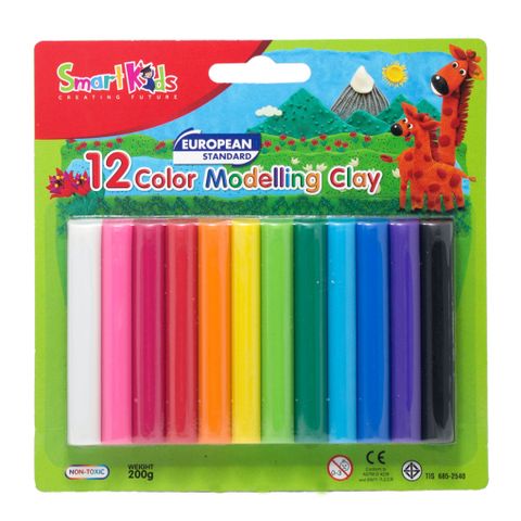 Sáp nặn 12 màu thường SK-BL12R