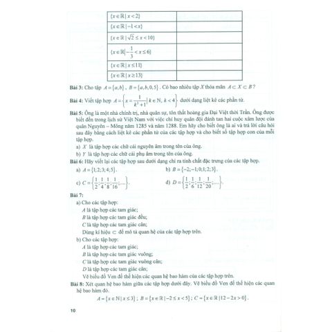 Sách tham khảo - 500 bài tập cơ bản và nâng cao Toán 10 (Biên soạn theo CT GDPT 2018)
