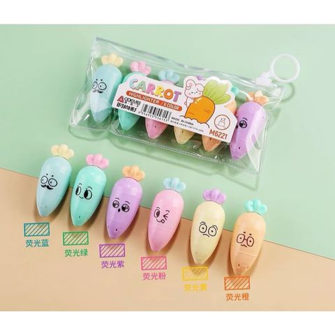 Dạ quang túi 6 cây nhiều mã