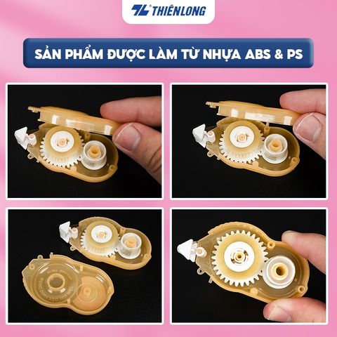 Băng dính kéo 2 mặt Thiên Long GT-001 (Màu ngẫu nhiên)