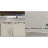 Bảng từ trắng viết bút lông Easyboard (nhiều kích thước)