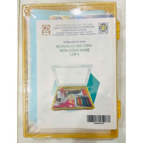 Bộ thiết bị Công nghệ lớp 4 (Bộ thủ công) STB