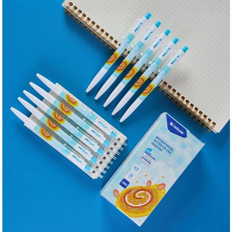 Bút GELB-034 - Premium Phiên bản Món ăn vặt - Mực Xanh