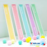 Thước thẳng Pastel 20 cm Thiên Long SR-010 - Màu ngẫu nhiên