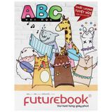 Tập Học Sinh - Vui Học ABC A5 - 4 Ô Ly - 96 Trang 80gsm - futurebook DK891 (Mẫu Màu Giao Ngẫu Nhiên)