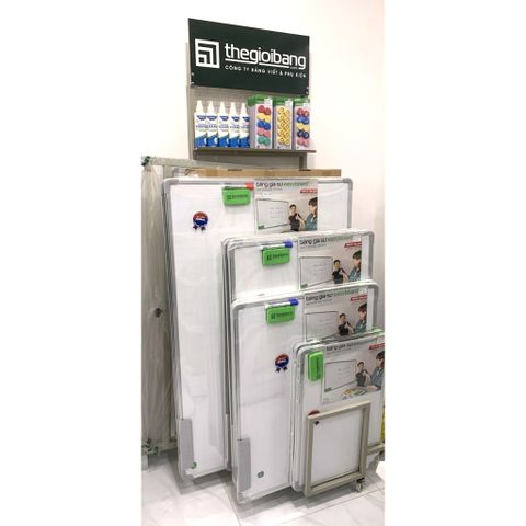 Bảng từ trắng viết bút lông Easyboard (nhiều kích thước)