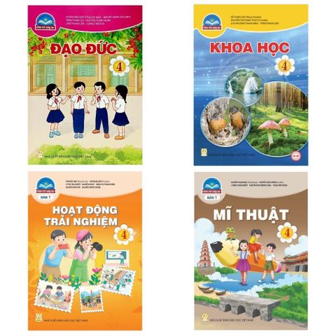 Sách giáo khoa - Bộ sách giáo khoa lớp 4 (Bản 1) - Chân Trời Sáng Tạo (13 tựa)