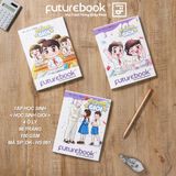 Tập Học Sinh Futurebook - Học Sinh Giỏi- 4 Ô ly- 96 Trang- 100GSM - Phong cách Chibi