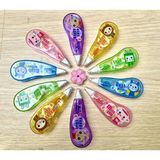 Vỉ 6 cây bút xóa kéo hoạt hình có túi zip nhiều mã