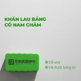 Khăn Lau Bảng Trắng Hít Nam Châm - Thế Giới Bảng