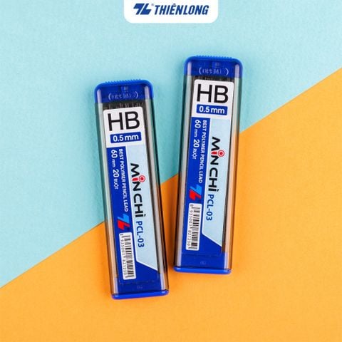 Min chì Thiên Long PCL-03 HB 0.5mm