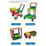 Bộ lắp ghép mô hình kĩ thuật (hộp 1) STB - Dùng chung cho lớp 4, lớp 5