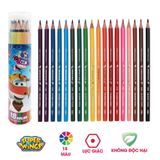 Bút chì màu Super Wings kèm đồ chuốt