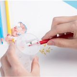 Bút chì màu Super Wings kèm đồ chuốt