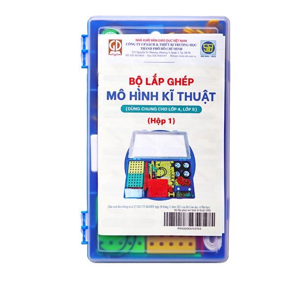 Bộ lắp ghép mô hình kĩ thuật (hộp 1) STB - Dùng chung cho lớp 4, lớp 5