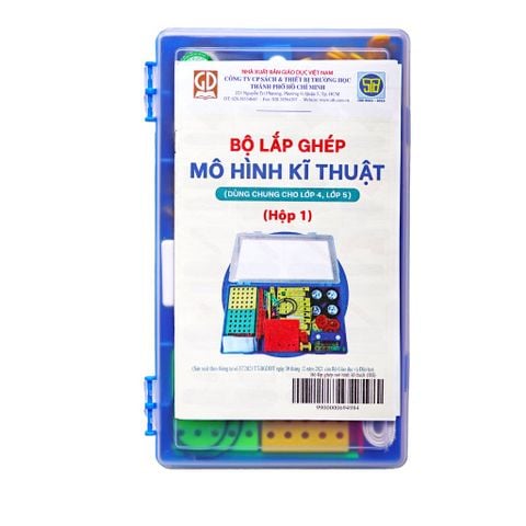 Bộ lắp ghép mô hình kĩ thuật (hộp 1) (STB) - Dùng chung cho lớp 4, lớp 5