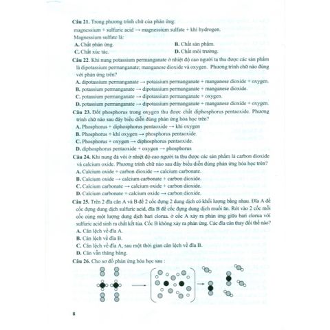 Sách tham khảo - Bài tập phát triển năng lực môn Khoa học tự nhiên 8 (Theo chương trình GDPT mới)