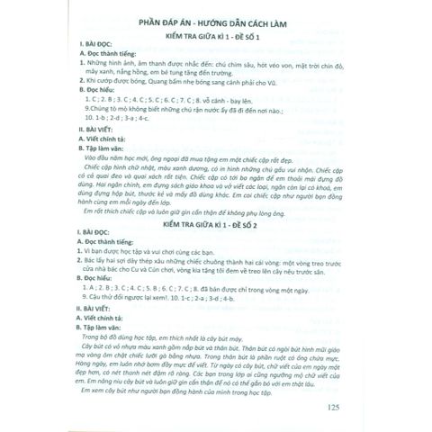 Sách tham khảo - Bộ đề kiểm tra môn Tiếng Việt lớp 3 (Chân trời sáng tạo)