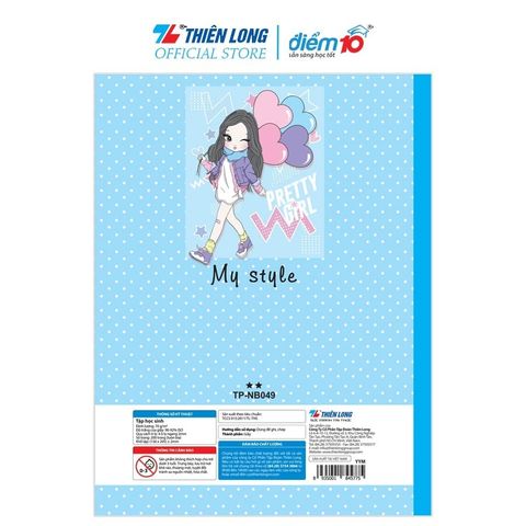 Tập học sinh 200 trang 4 ô ly ngang Điểm 10 TP-NB049 (hình ngẫu nhiên tùy đợt)