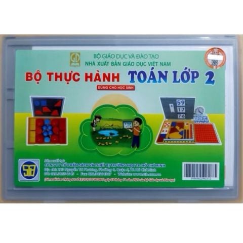 Bộ Thực Hành Toán Lớp 2 STB (Hộp 1)  – Dùng Cho Học Sinh – TT 37