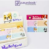 Nhãn vở học sinh N144 - Hello Friend (20 nhãn)