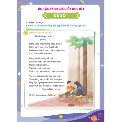 Sách tham khảo - Ôn tập, đánh giá định kì môn Tiếng Việt lớp 5 tập một (Bộ sách Chân trời sáng tạo)