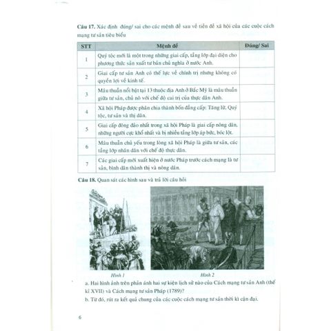 Sách tham khảo - Bài tập phát triển năng lực Lịch sử 11 (Biên soạn theo chương trình GDPT mới)